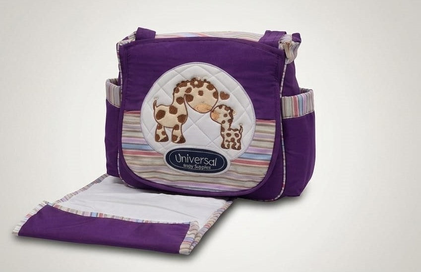 Universal Baby Supplies Giraffe Family Diaper Bag