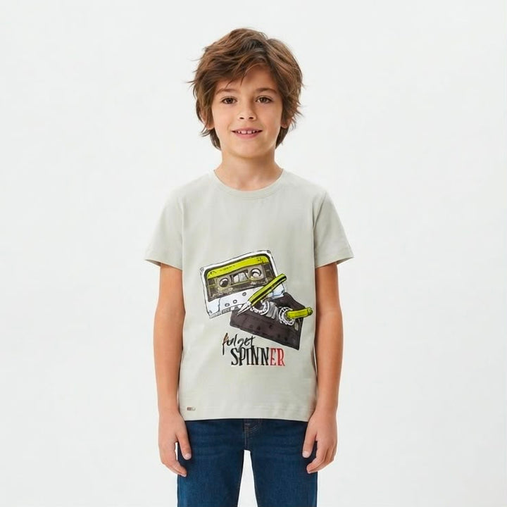 Boys' Cassette Graphic T-Shirt