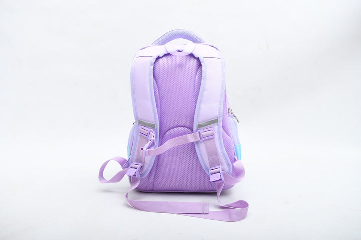 Cute Bunny & Cake Print Girls' School Backpack