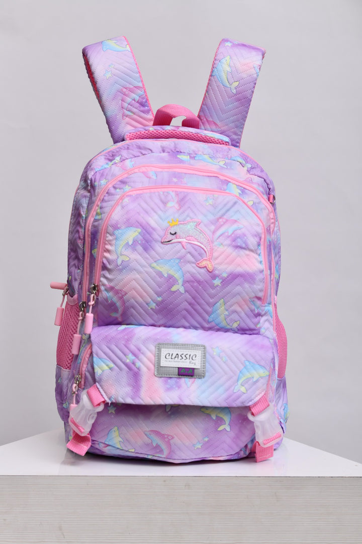 Vibrant Dreamer Multi-Pocket School Backpack