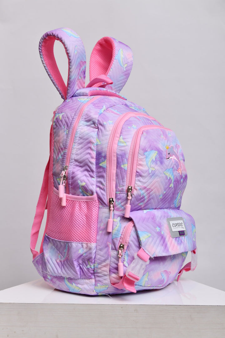 Vibrant Dreamer Multi-Pocket School Backpack