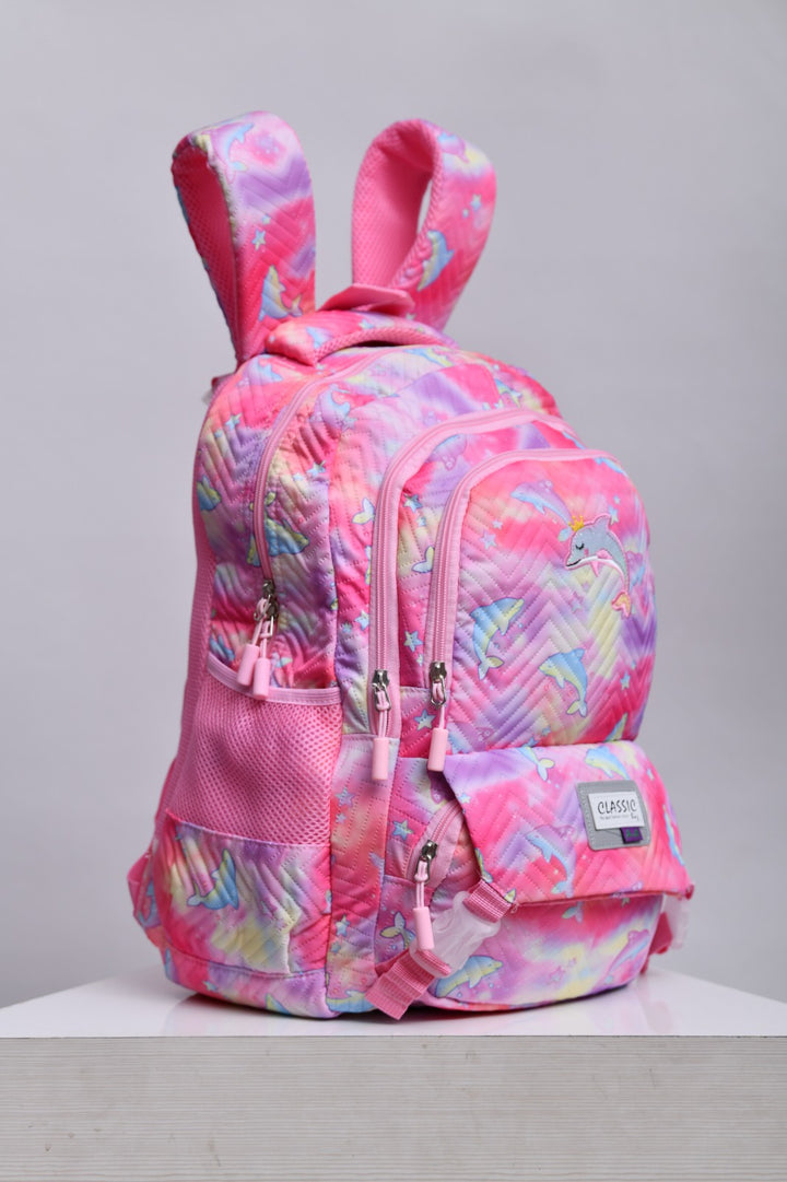 Vibrant Dreamer Multi-Pocket School Backpack