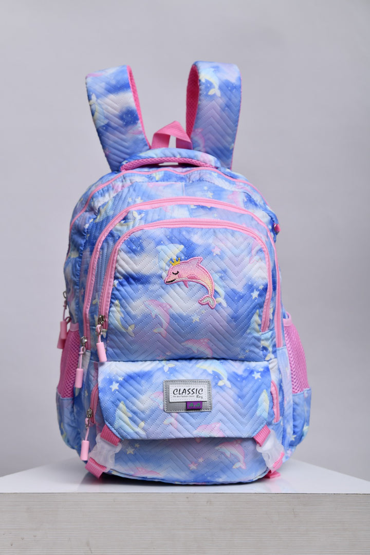 Vibrant Dreamer Multi-Pocket School Backpack