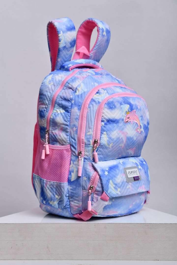 Vibrant Dreamer Multi-Pocket School Backpack