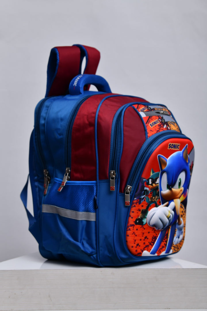 Sonic the Hedgehog & Friends 3D Hard Shell Kids' School Backpack
