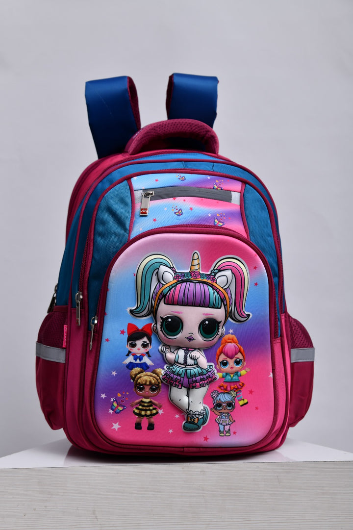 L.O.L. Surprise! Unicorn Girl 3D Hard Shell Kids' School Backpack