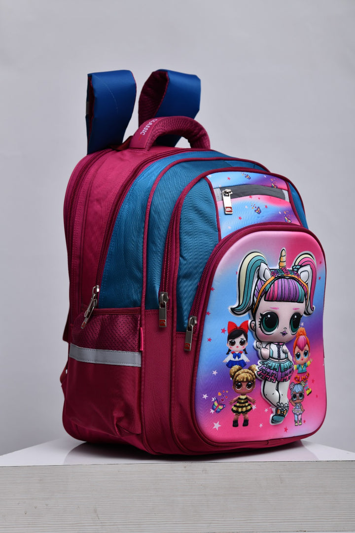 L.O.L. Surprise! Unicorn Girl 3D Hard Shell Kids' School Backpack