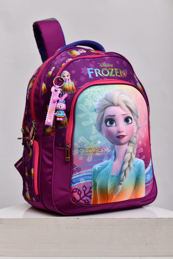 Disney Frozen Elsa 3D Embossed Girls' School Backpack