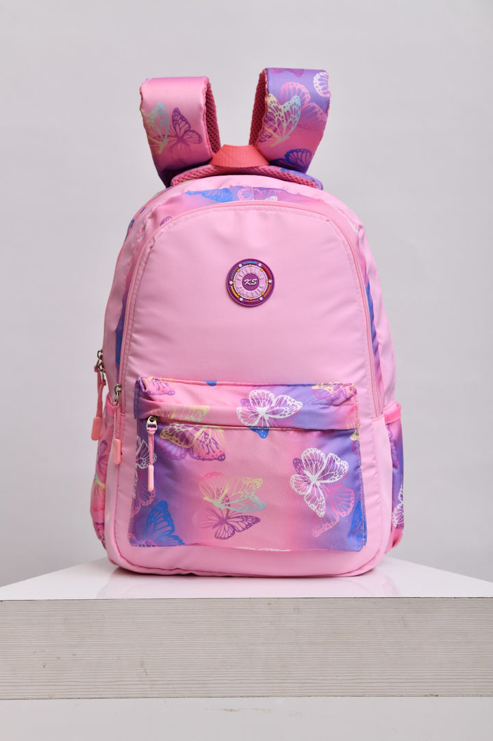 Magical Butterfly Gradient Girls' School Backpack