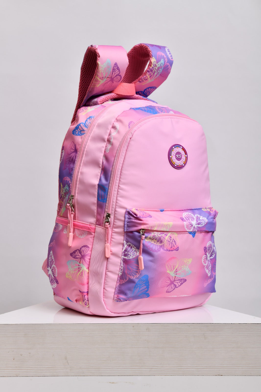 Magical Butterfly Gradient Girls' School Backpack