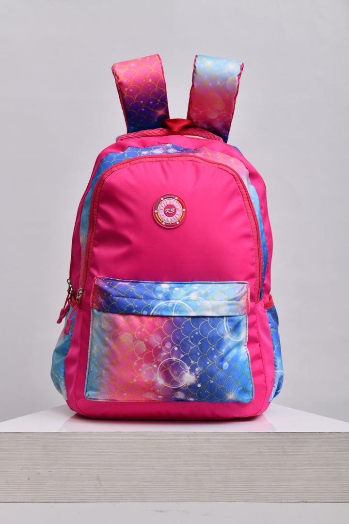 Magical Mermaid Scale Gradient School Backpack