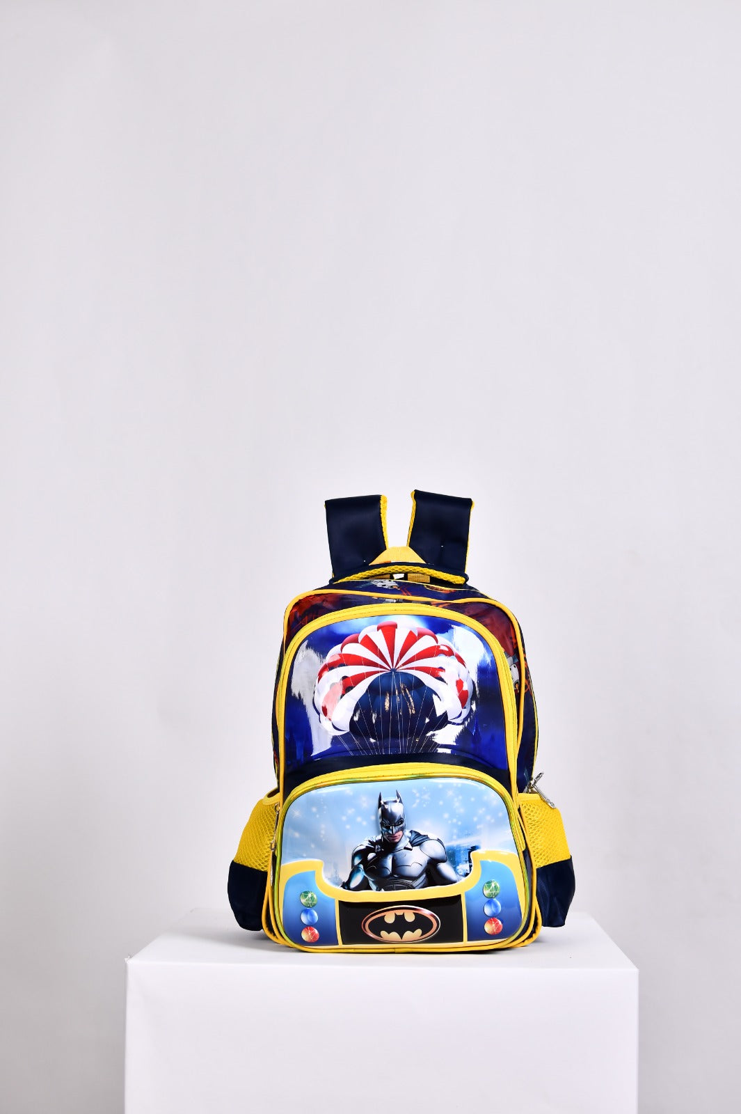 Boys' 3D Cartoon Batman Character School Backpack