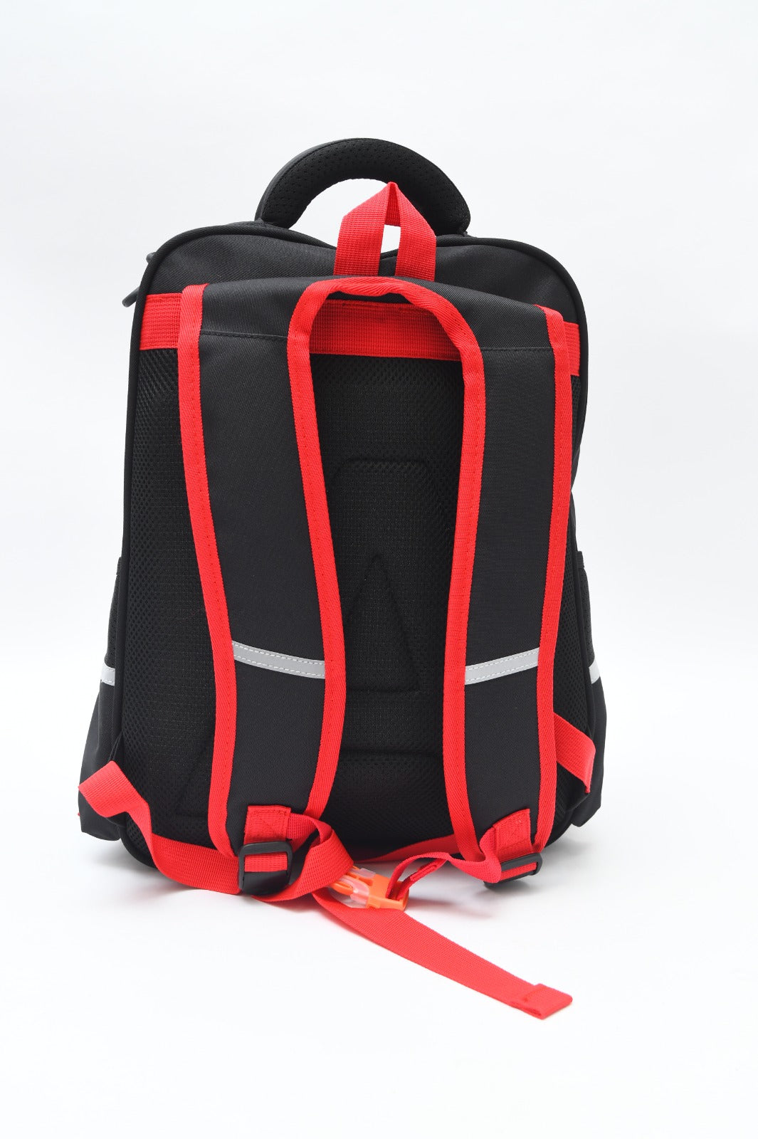 Classic Multi-Pocket School Backpack with Buckle Detail