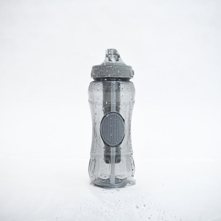 Cool Gear Sports Water Bottle with Freezer Stick & Straw
