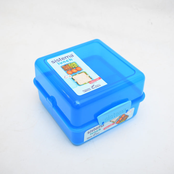 Sistema Lunch Cube Compartment Food Container (1.4L / 47.3 oz)