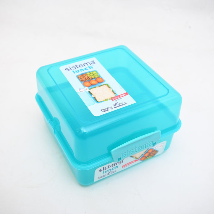 Sistema Lunch Cube Compartment Food Container (1.4L / 47.3 oz)