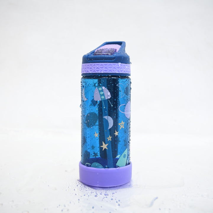 Cosmic Galaxy Kids Chiller Bottle with Silicone Boot & Freezer Stick ( 473 ML )