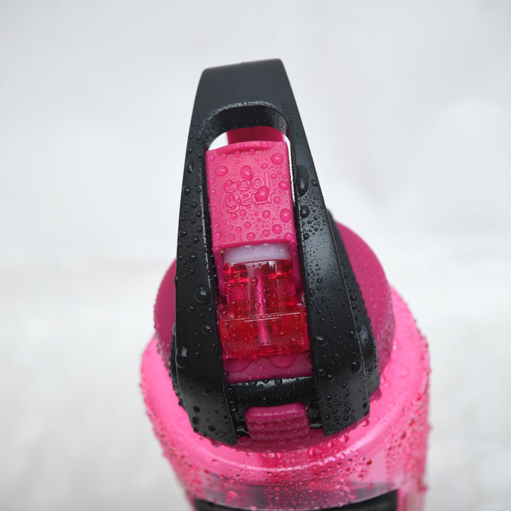 PowerGrip Sports Water Bottle with Straw