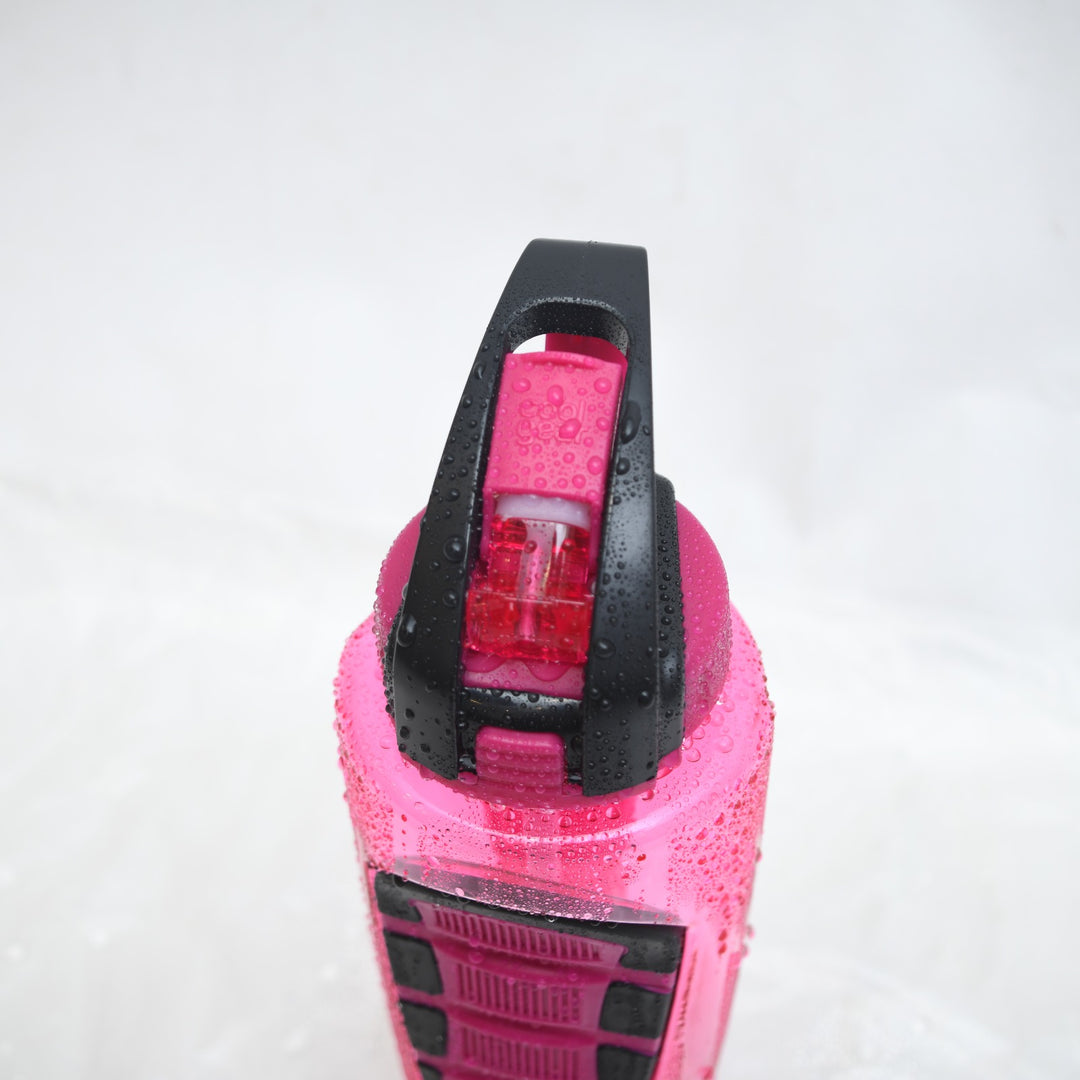 PowerGrip Sports Water Bottle with Straw