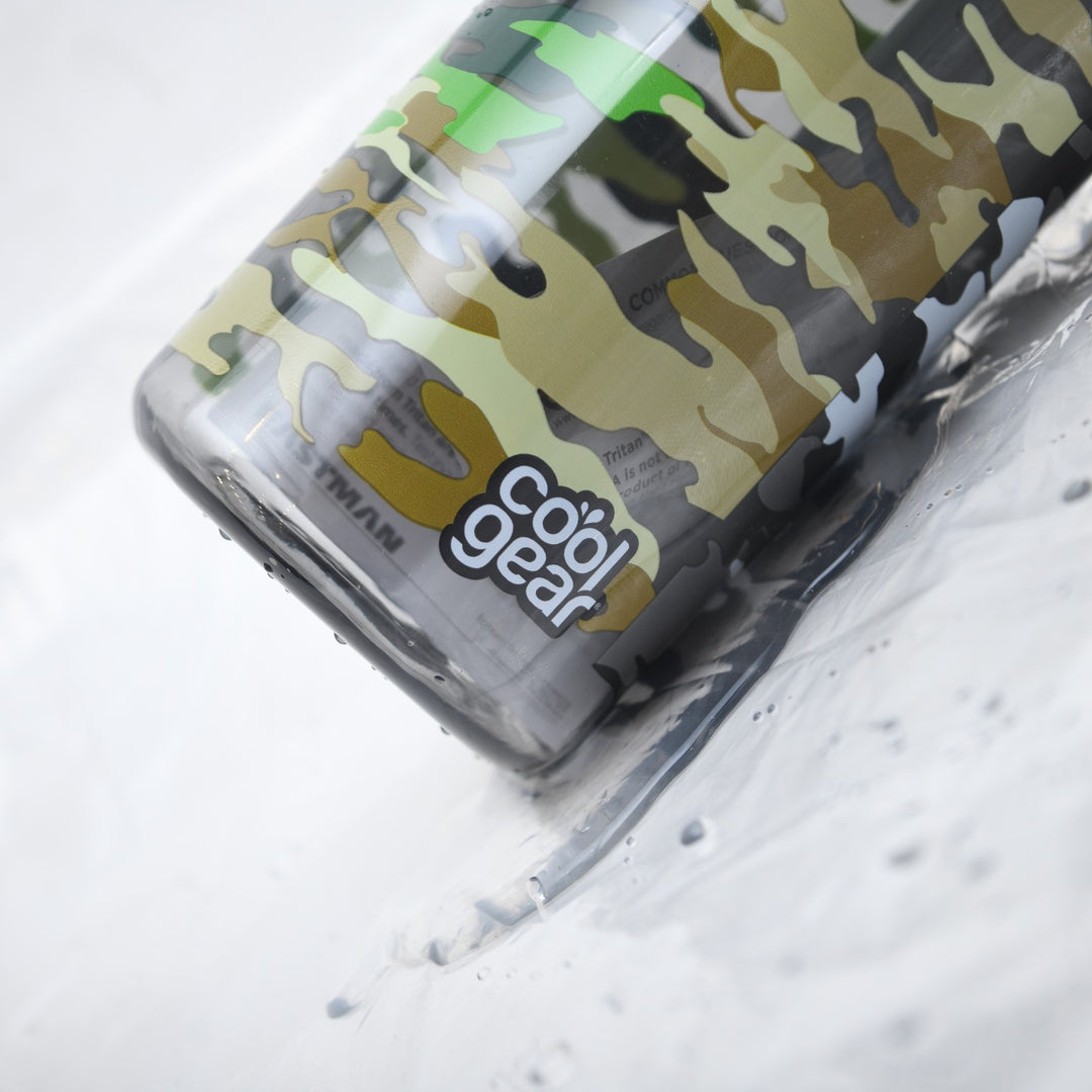 Dual Camo Split-Print Tactical Water Bottle ( 964 ML )