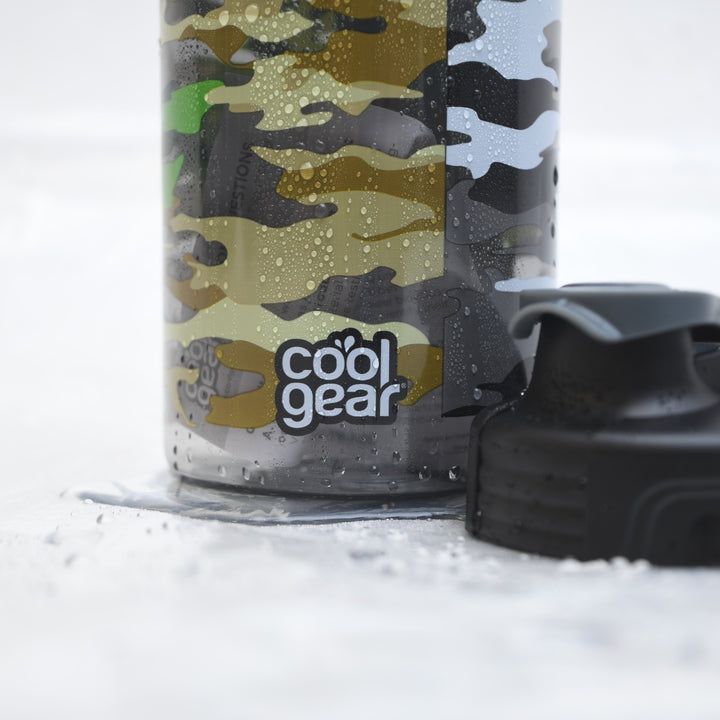 Dual Camo Split-Print Tactical Water Bottle ( 964 ML )