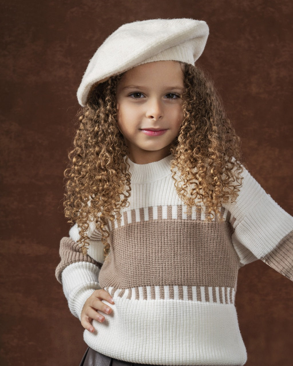 Color Blocked Pullover