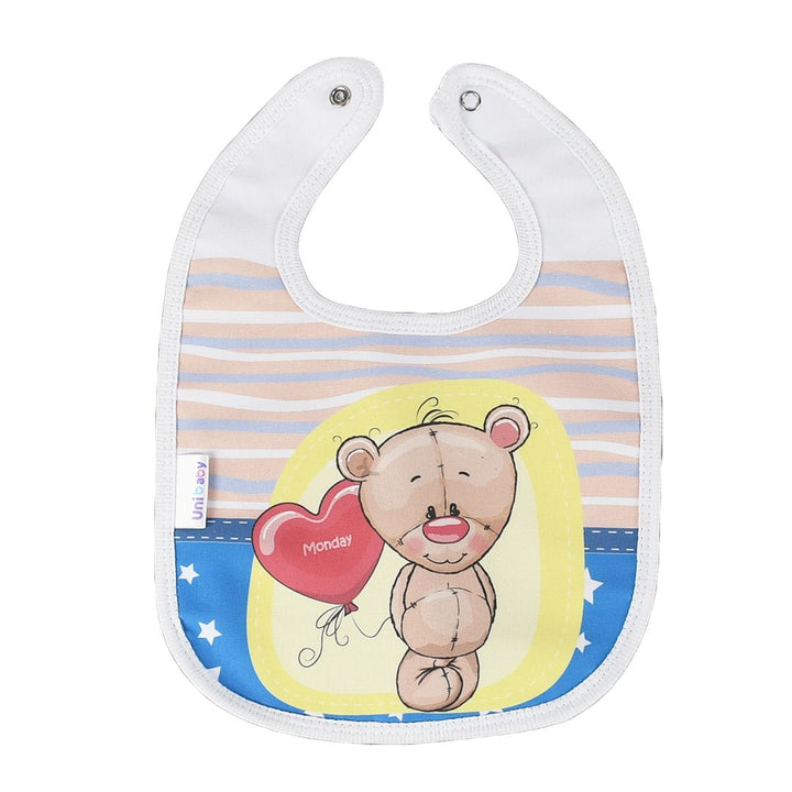 7-Day Animal Adventure Bib Set