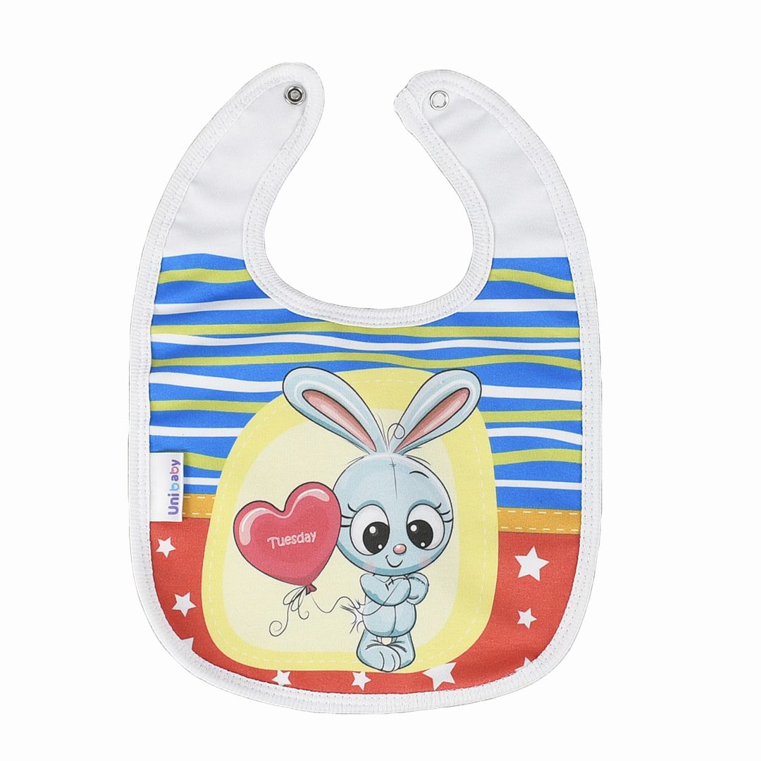 7-Day Animal Adventure Bib Set