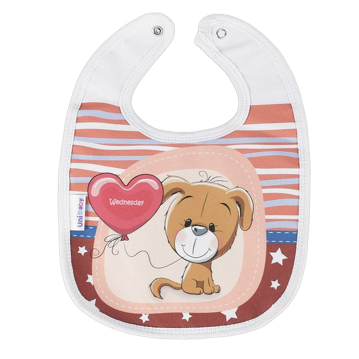 7-Day Animal Adventure Bib Set
