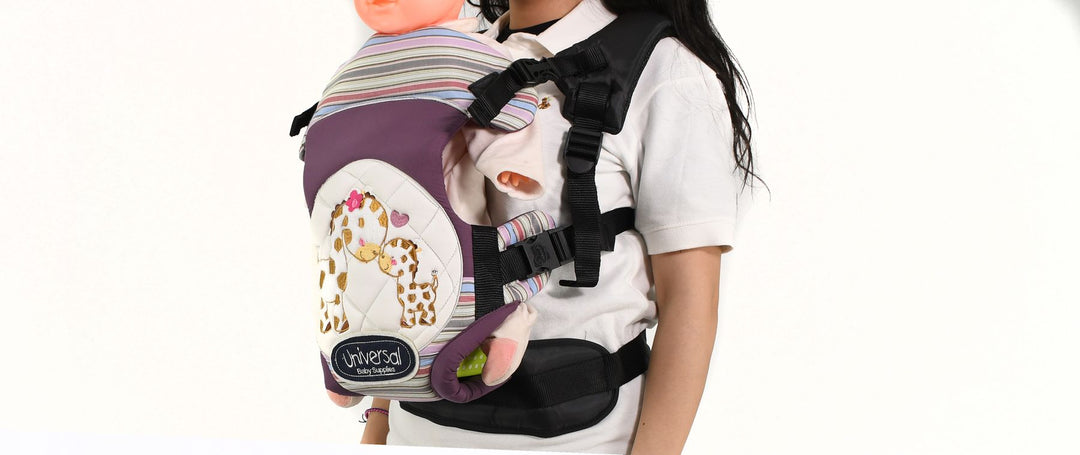 "Safari Friends" Quilted Multi-Position Carrier