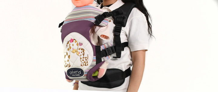 "Safari Friends" Quilted Multi-Position Carrier