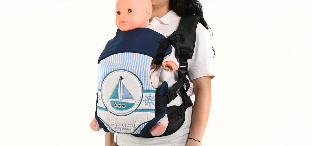 "Little Sailor" Striped Soft-Padded Carrier