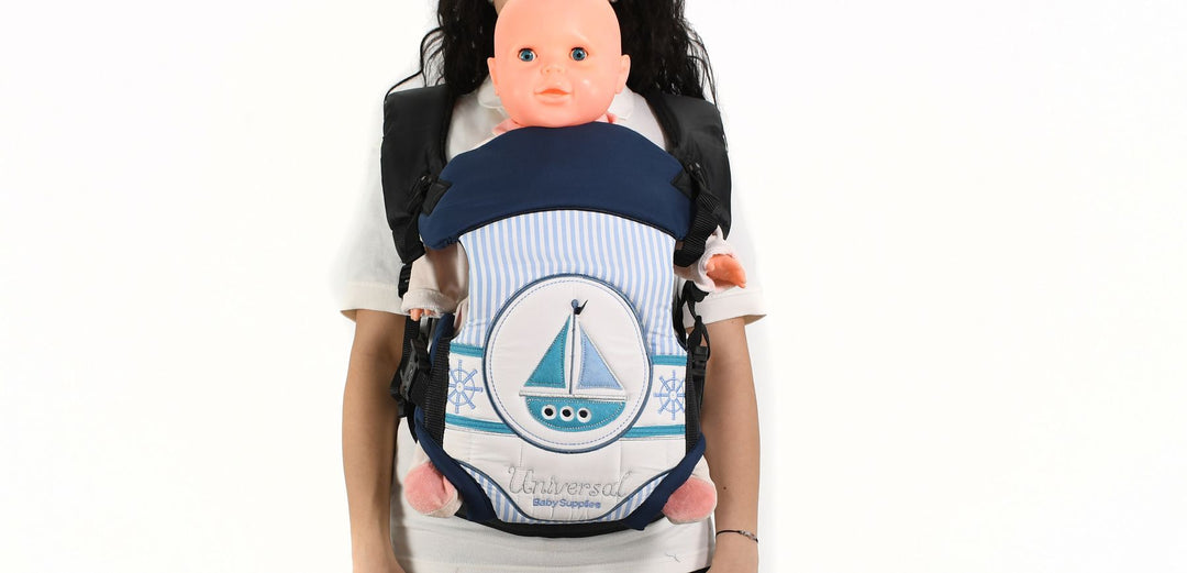 "Little Sailor" Striped Soft-Padded Carrier