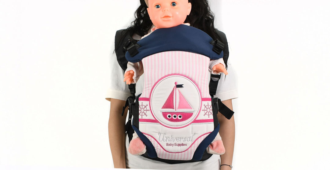 "Little Sailor" Striped Soft-Padded Carrier