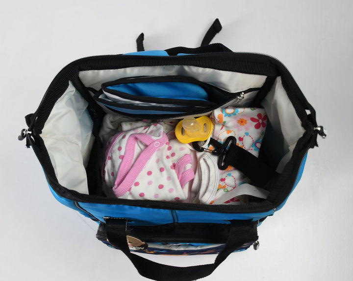Multi-Functional Baby Diaper Backpack with Thermal Pockets