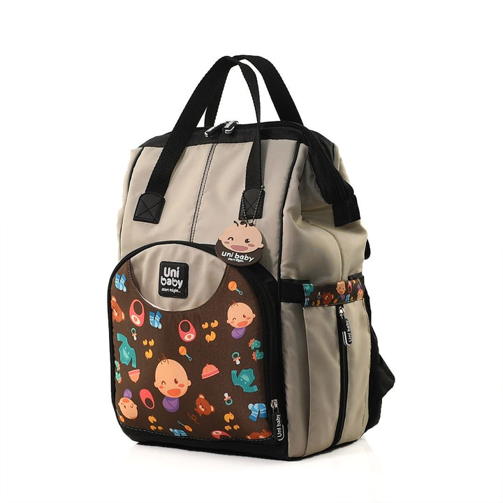 Multi-Functional Baby Diaper Backpack with Thermal Pockets