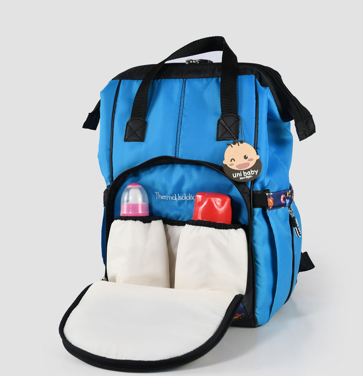 Multi-Functional Baby Diaper Backpack with Thermal Pockets