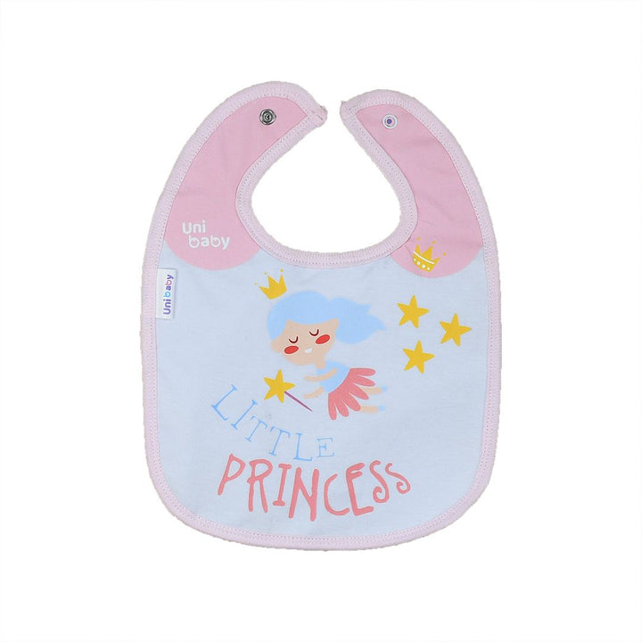 Pink Crown & Fairy "Little Princess" Baby Bibs