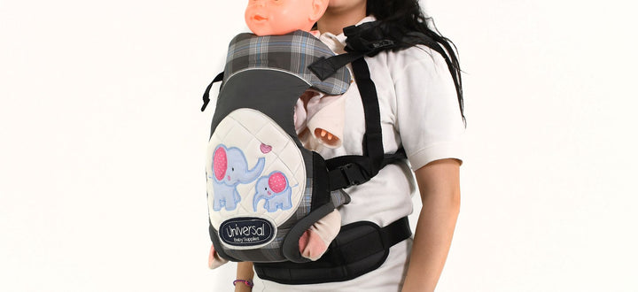 "Safari Friends" Quilted Multi-Position Carrier