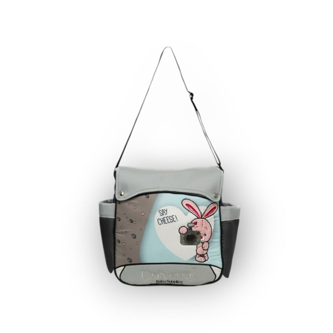 Kids Cute Animal Print Shoulder Diaper Bag & Travel Messenger