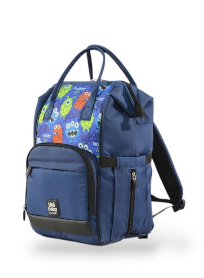 Deluxe Quilted Baby Diaper Bag Backpack