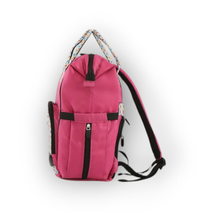 Deluxe Quilted Baby Diaper Bag Backpack