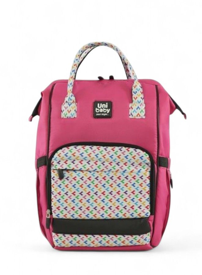 Deluxe Quilted Baby Diaper Bag Backpack