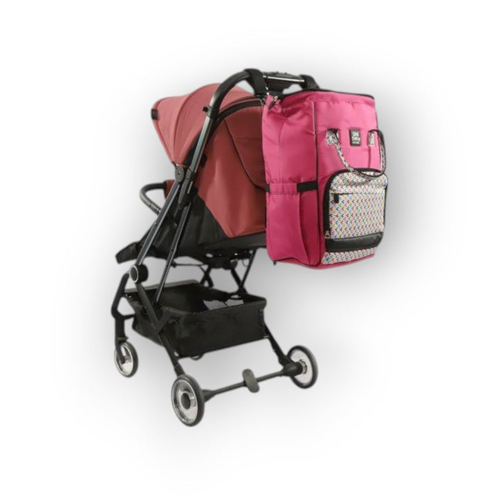 Deluxe Quilted Baby Diaper Bag Backpack
