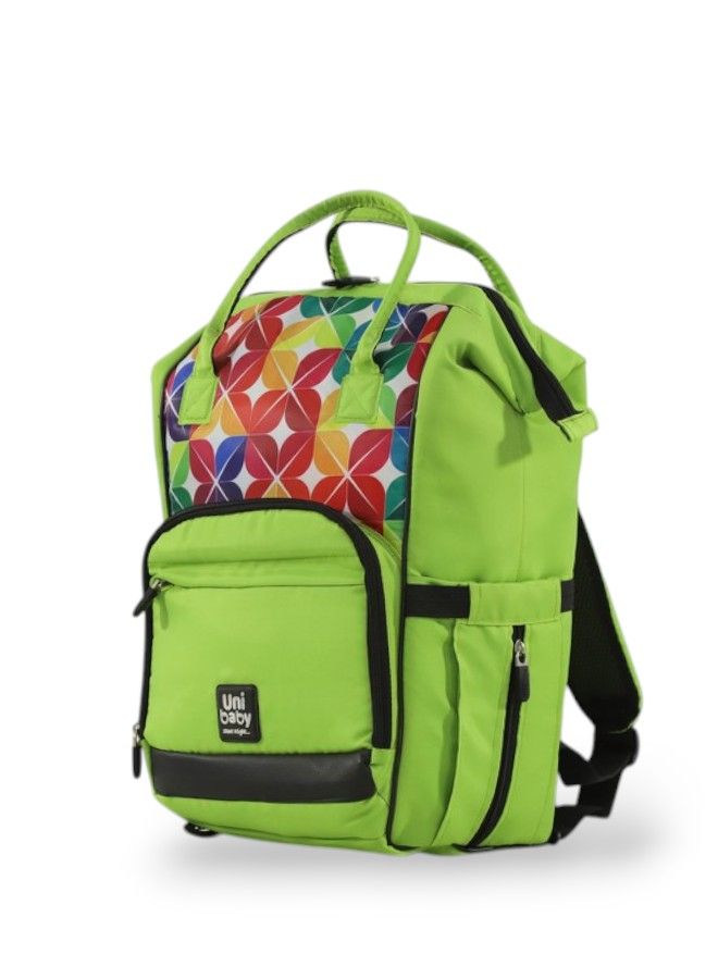 Deluxe Quilted Baby Diaper Bag Backpack