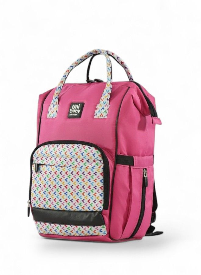 Deluxe Quilted Baby Diaper Bag Backpack