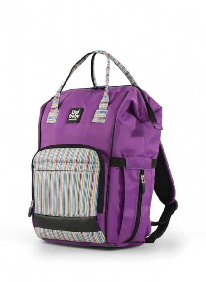 Deluxe Quilted Baby Diaper Bag Backpack