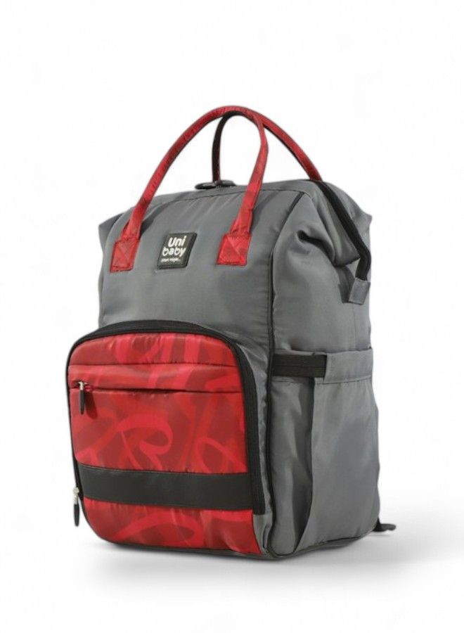 Deluxe Quilted Baby Diaper Bag Backpack