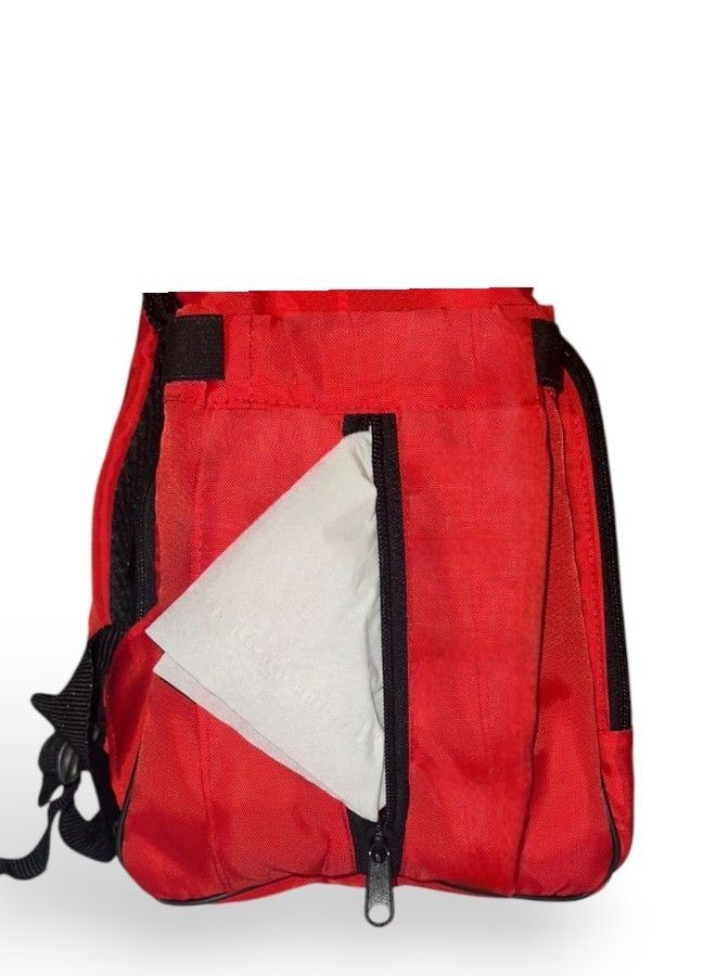 Dual-Tone Multi-Functional Diaper Backpack & Travel Bag