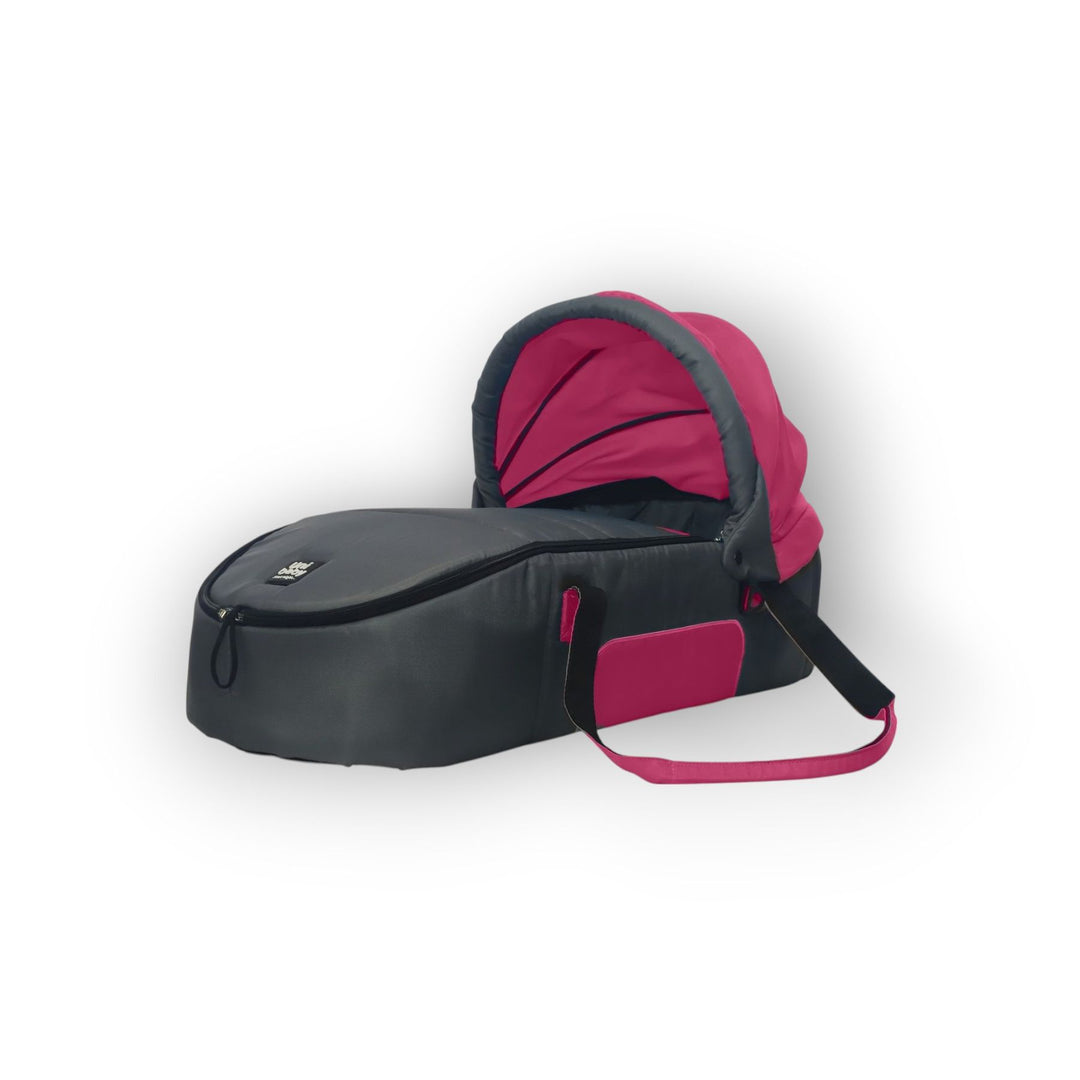 Portable Infant Carrycot & Diaper Bag Backpack with Sun Canopy